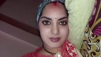 Desi Uber-cute Indian Bhabhi Passionate hook-up with her step-dad in doggy style