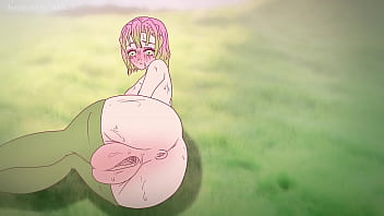 Mitsuri tempts with her yam-sized pussy ! porn demon slayer Manga porn ( cartoon 2d ) anime